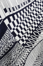 Genista Navy Original Print Tunic
