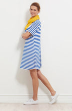 Gertie Greek Blue Striped Tunic