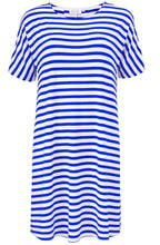 Gertie Greek Blue Striped Tunic