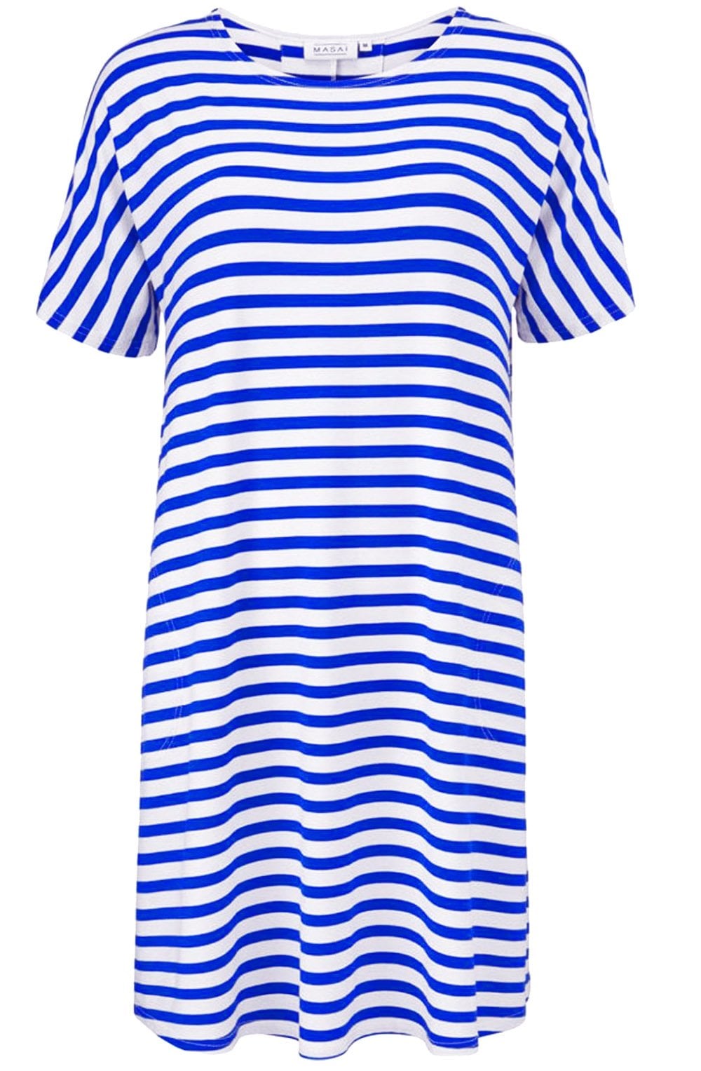Gertie Greek Blue Striped Tunic
