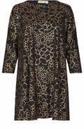 Gertine Gold Foil Jersey Tunic