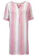 Gina Pink Striped Tunic