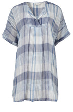 Gisan Checked Print Tunic