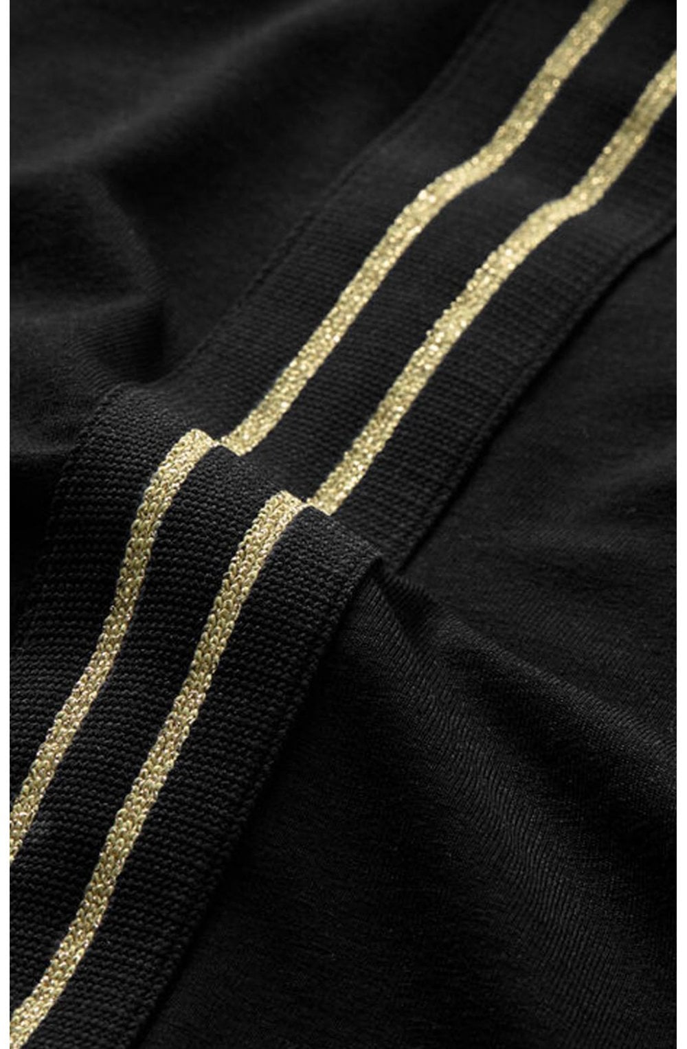 Gitta Black Jersey Tunic