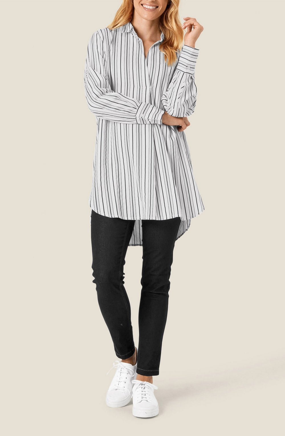 Gitty Oversized Shirt Style Tunic