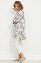 Gituja Grey & White Floral Tunic