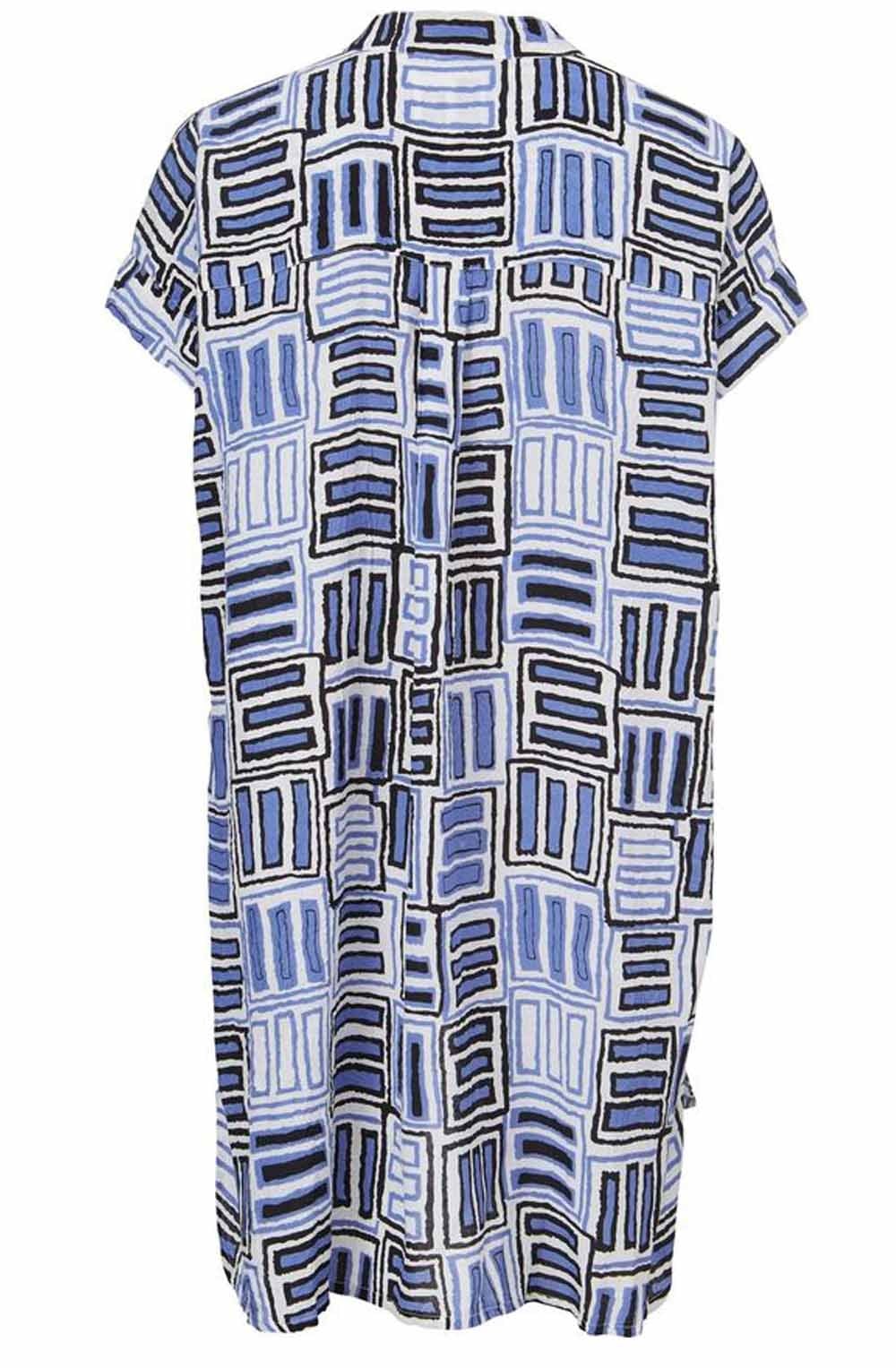 Gizina Abstract Square Print Tunic