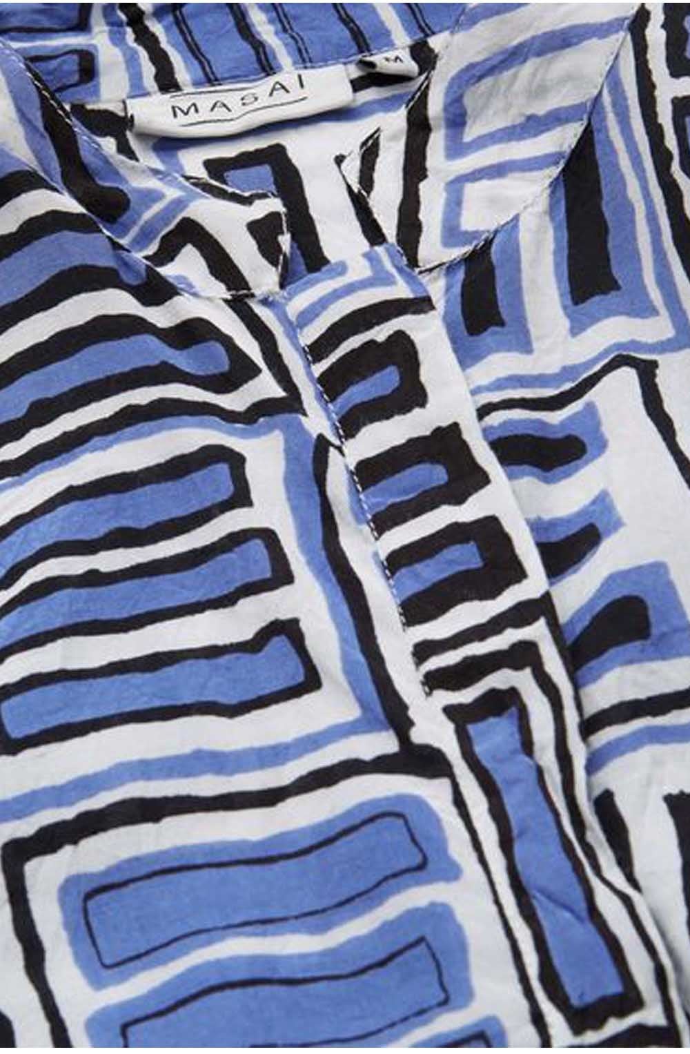 Gizina Abstract Square Print Tunic