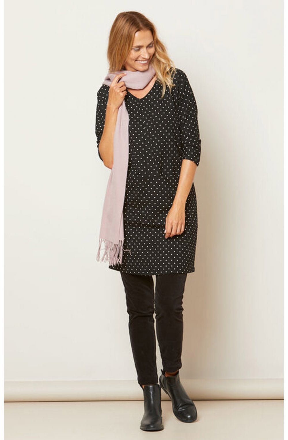 Gizina Spot Print Tunic