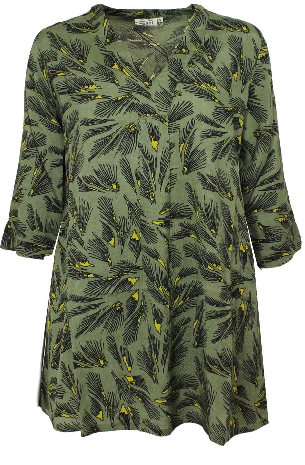 Glenda Feather print Tunic