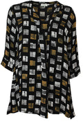 Glenda Square Print Tunic