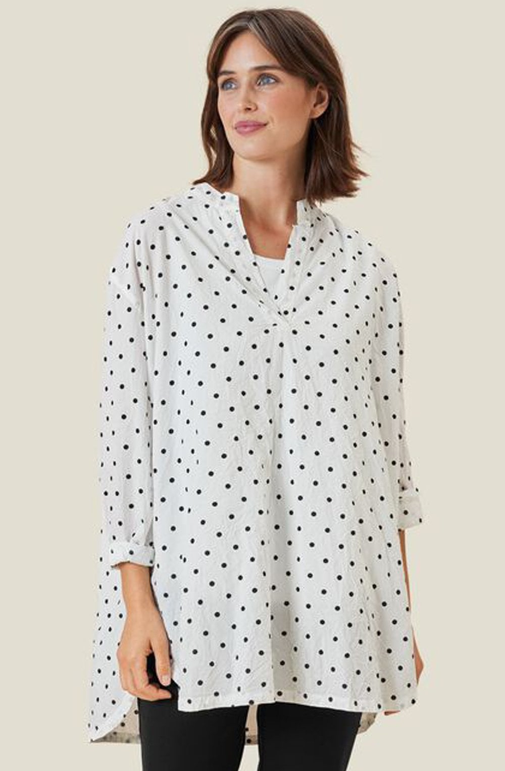Glima Oversized Polka Dot Tunic