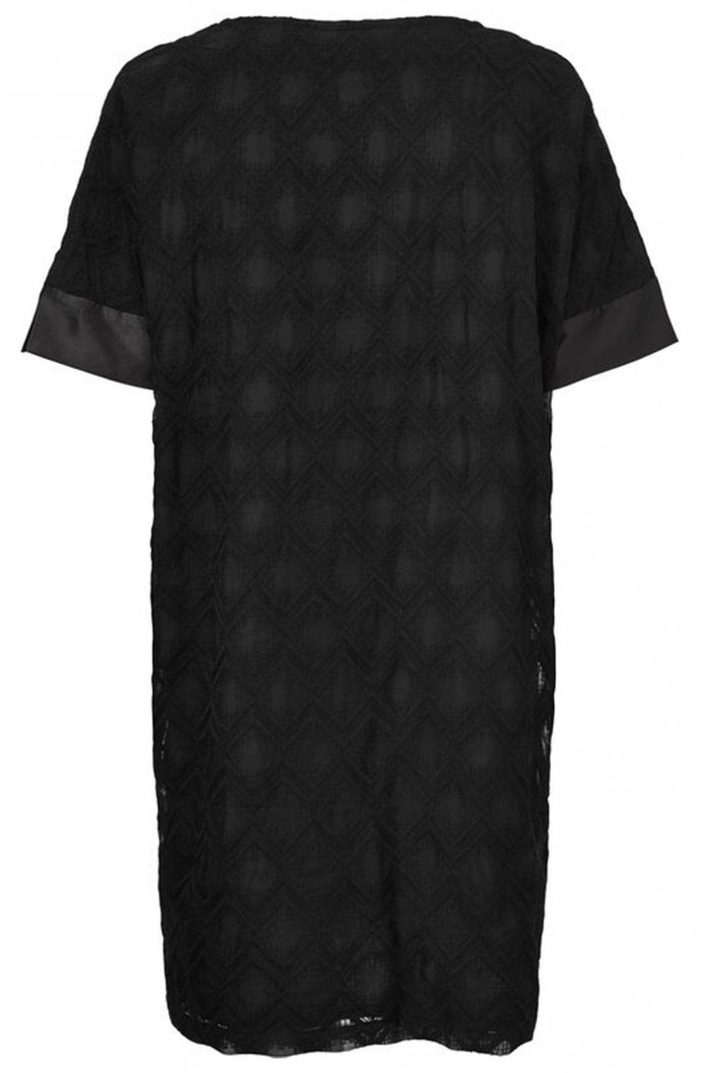Glotus Black Zig Zag Tunic