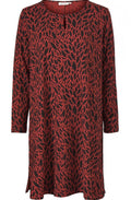 Glow Patterned Jersey Tunic
