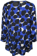 Golda Blue Bold Print Tunic