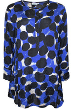 Golda Blue Bold Print Tunic