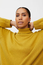 Golden Green Faricka High Neck Jumper