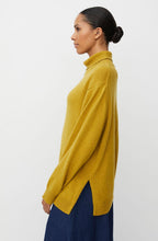 Golden Green Faricka High Neck Jumper