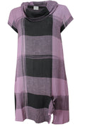 Goldie Checked Print Tunic