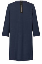 Goldine Navy Weighted Jersey Tunic Dress