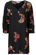 Gracil Bird Print Tunic