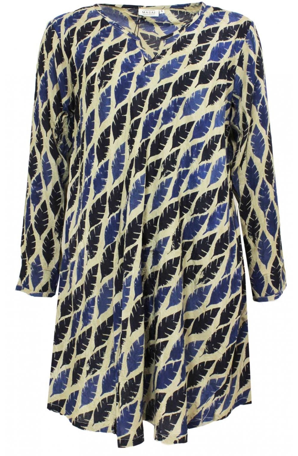 Grania Feather print Tunic