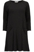 Grazilla Black Deliacte Print Tunic