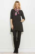 Grazilla Black Deliacte Print Tunic