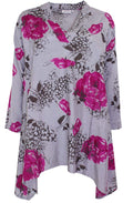 Grith Bold Flower Print Tunic