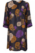 Grith Violet Floral Tunic