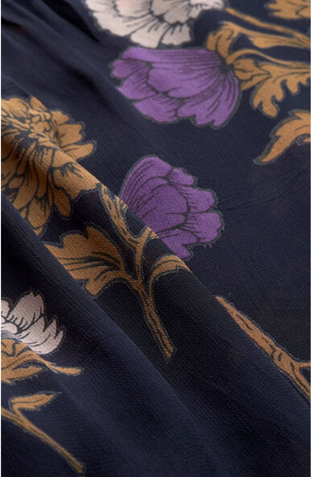 Grith Violet Floral Tunic