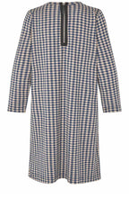 Grivans Incense and Blue Checked Tunic Dress