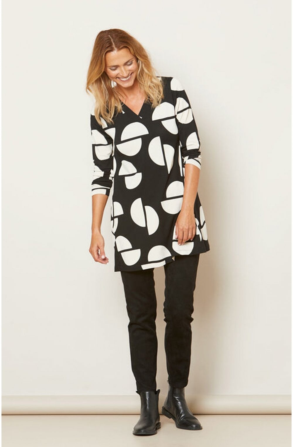 Grizel Bold Print Tunic