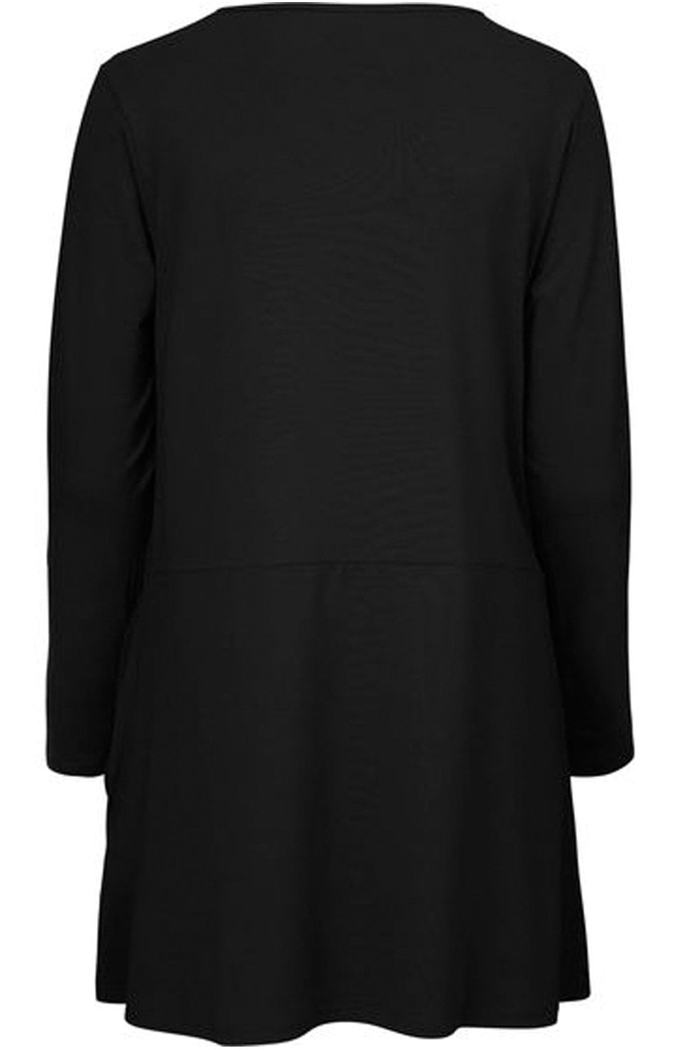 Grizelda Black Jersey Tunic