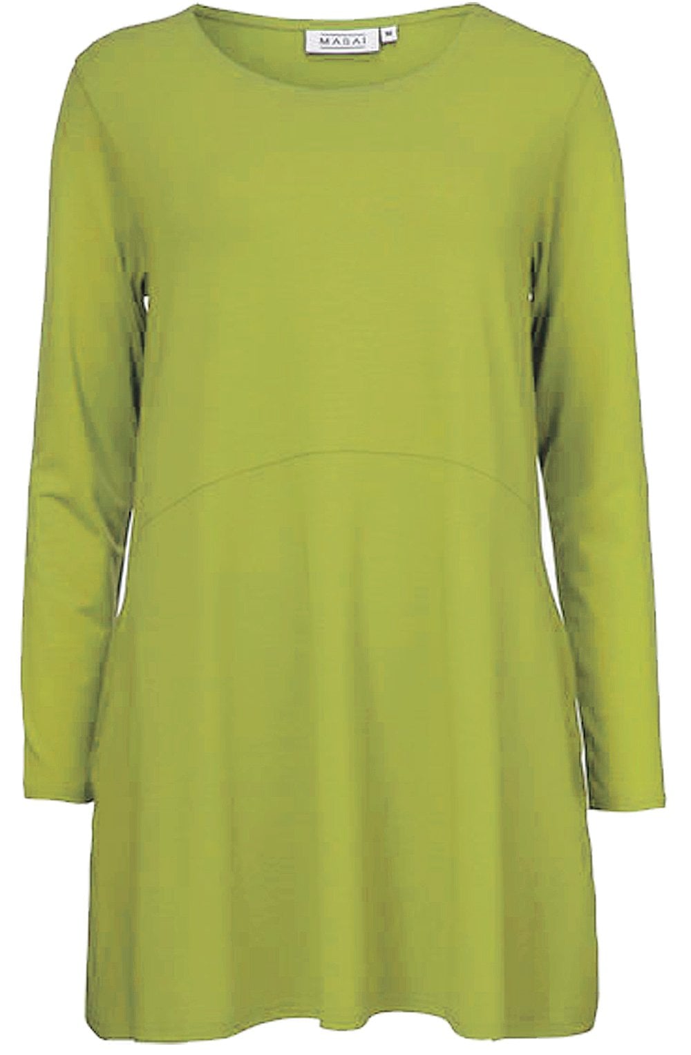 Grizelda Lime Jersey Tunic