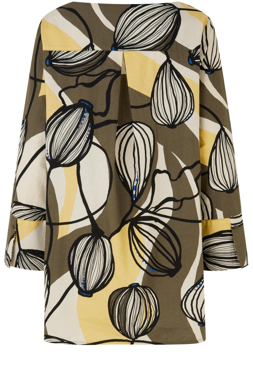 Gryba Raffia Square Neck Tunic