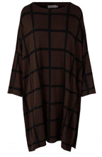 Gujanka Coffee Bean Oversized Jersey Tunic