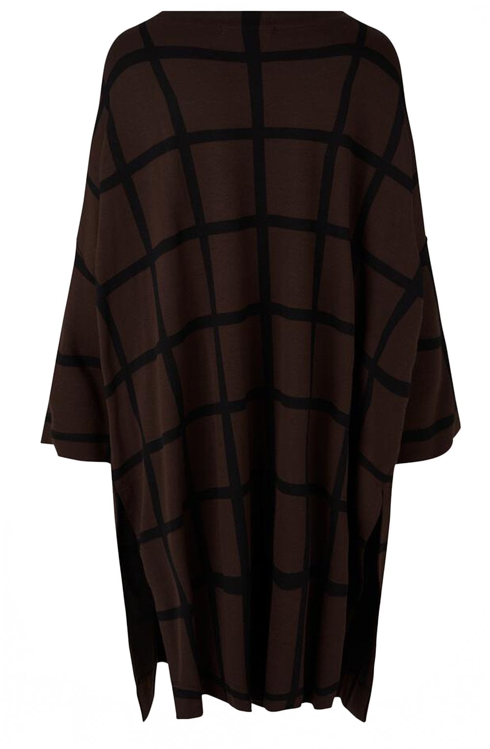 Gujanka Coffee Bean Oversized Jersey Tunic