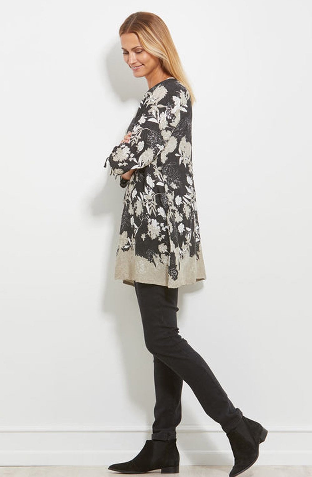 Gwenta Floral Print Tunic