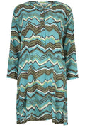 Gyvi Zig Zag Print Tunic