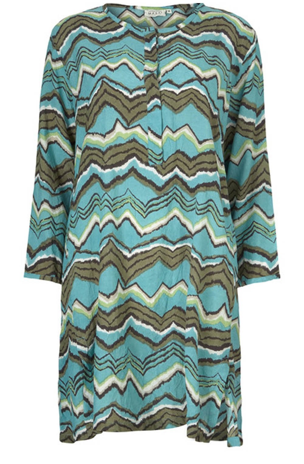 Gyvi Zig Zag Print Tunic