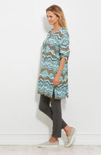 Gyvi Zig Zag Print Tunic