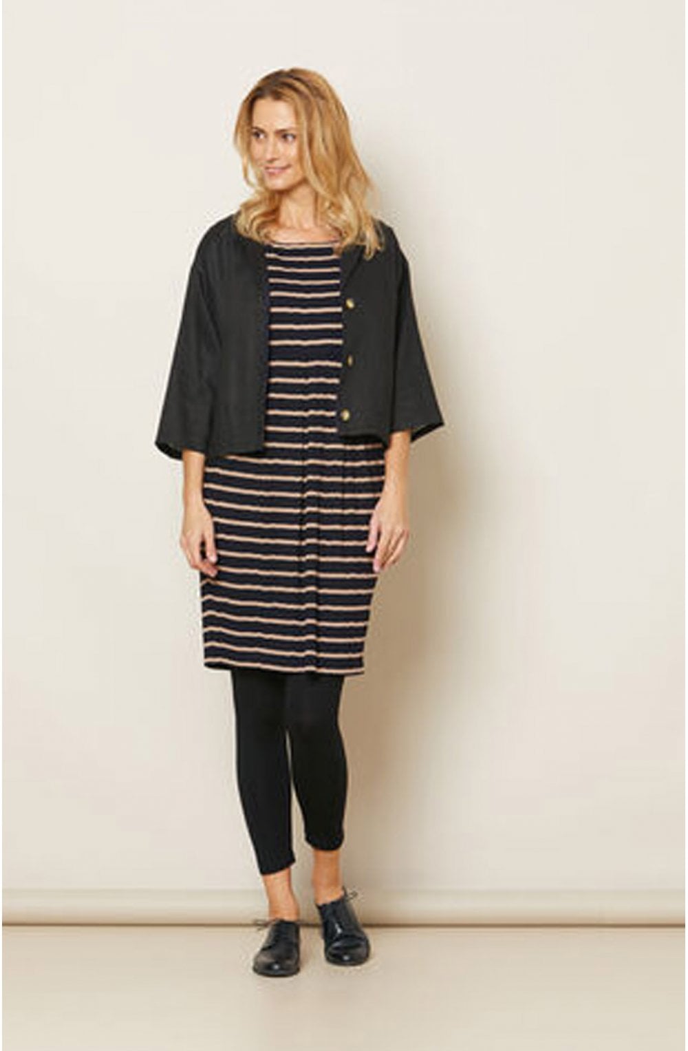 Hadas Striped Jersey Dress
