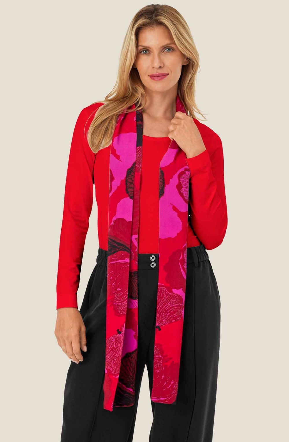 Haute Red Alo Scarf