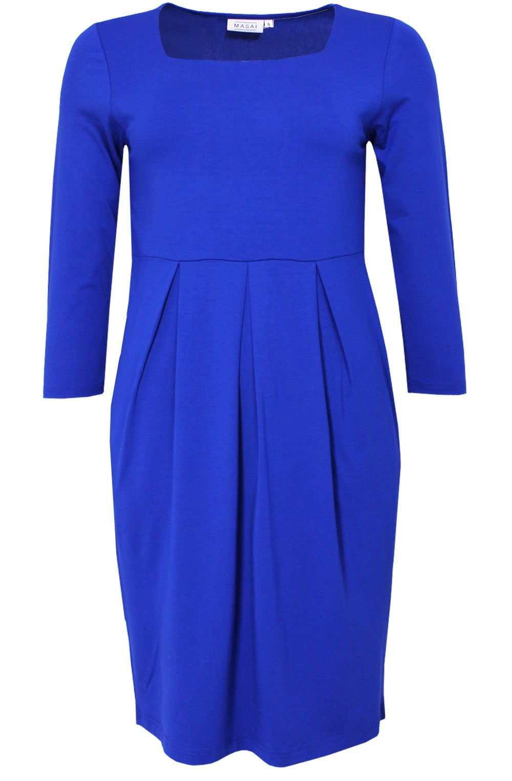 Hope Greek Blue Jersey Dress
