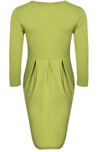 Hope Lime jersey dress