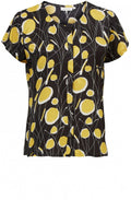 Ia Spot Print Blouse