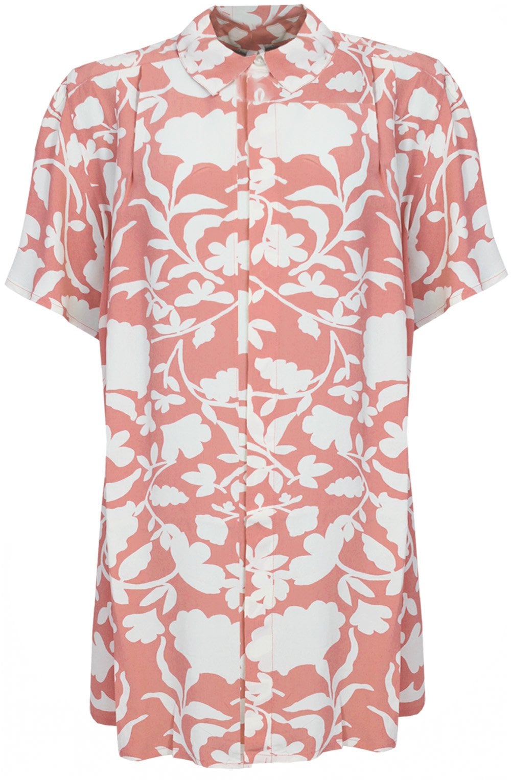 Iavas Peach Floral Blouse