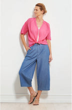 Ibila Lipstick Crinkle Effect Blouse