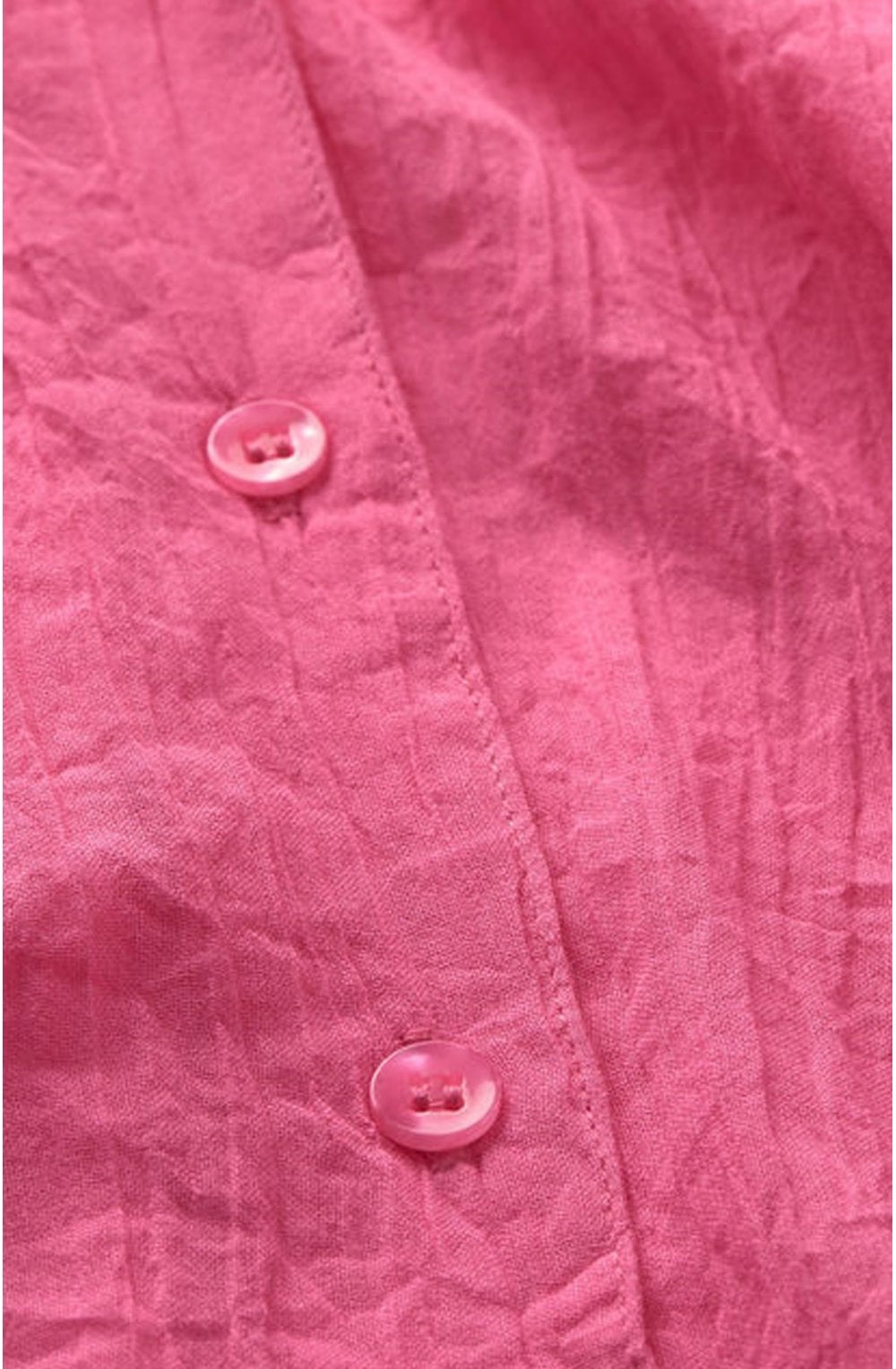 Ibila Lipstick Crinkle Effect Blouse